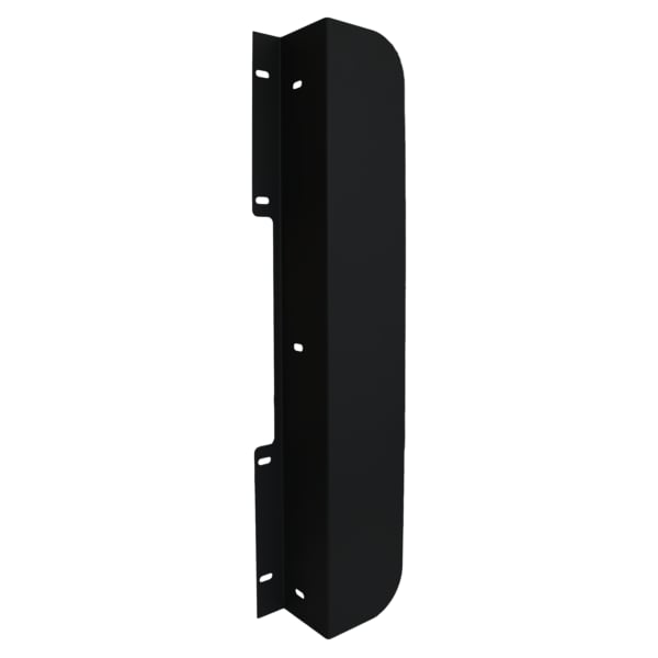Lockeyusa Panic Shield Latch Protector for Exit Devices, Black LPB Zoro